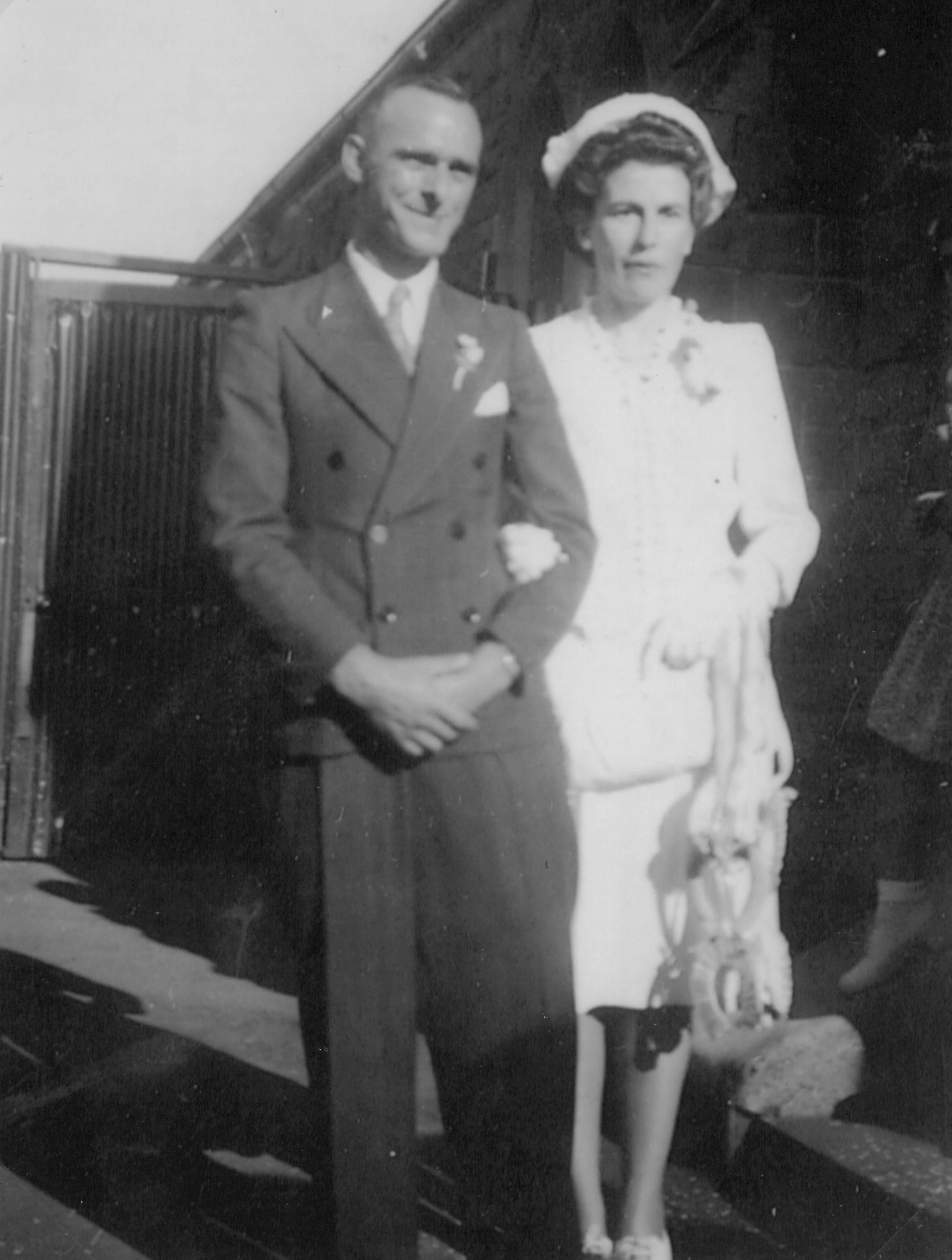 Wedding of Roy Bailey and Gladys