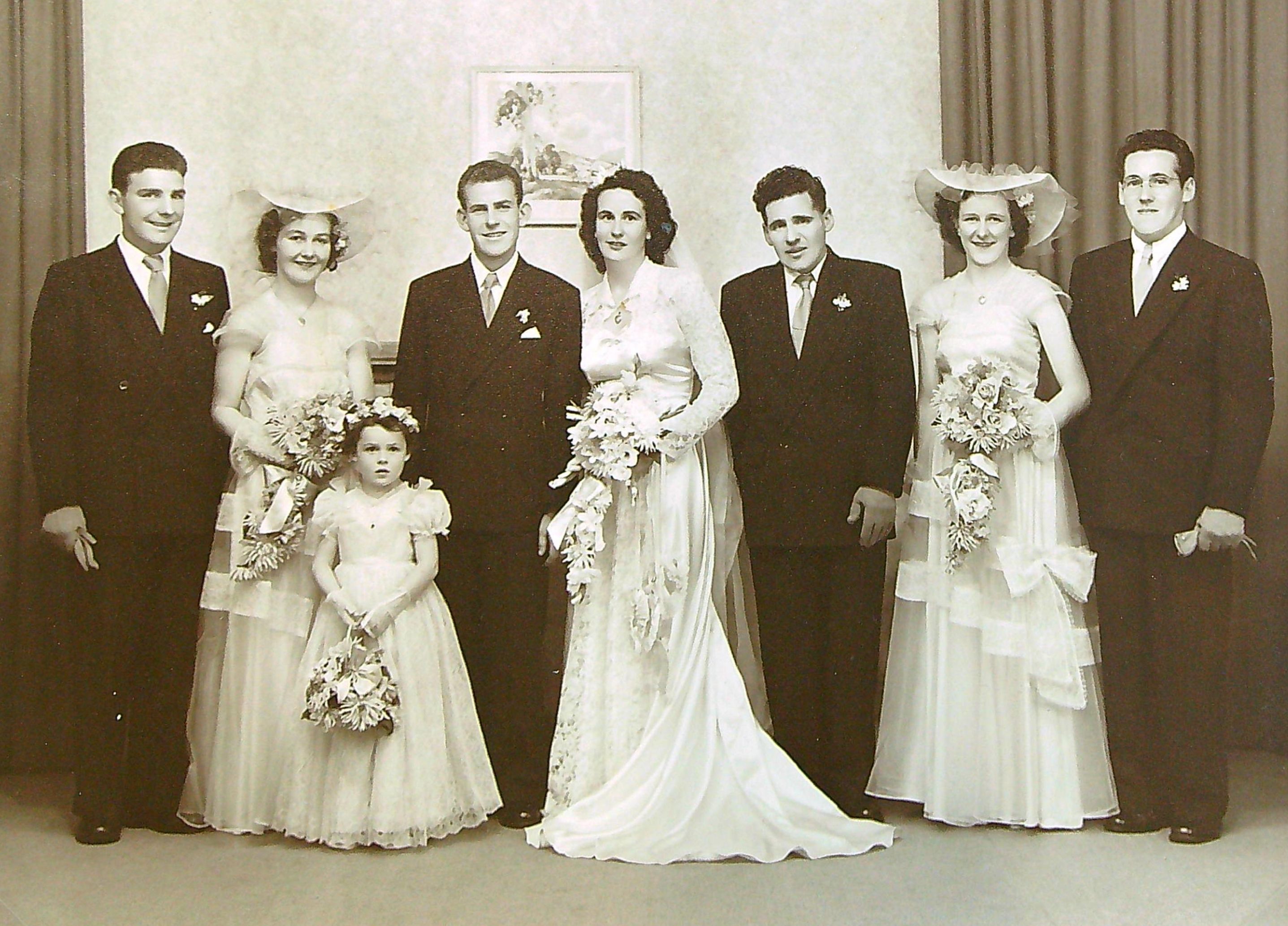 Alf Berry - Aileen Johnston wedding
