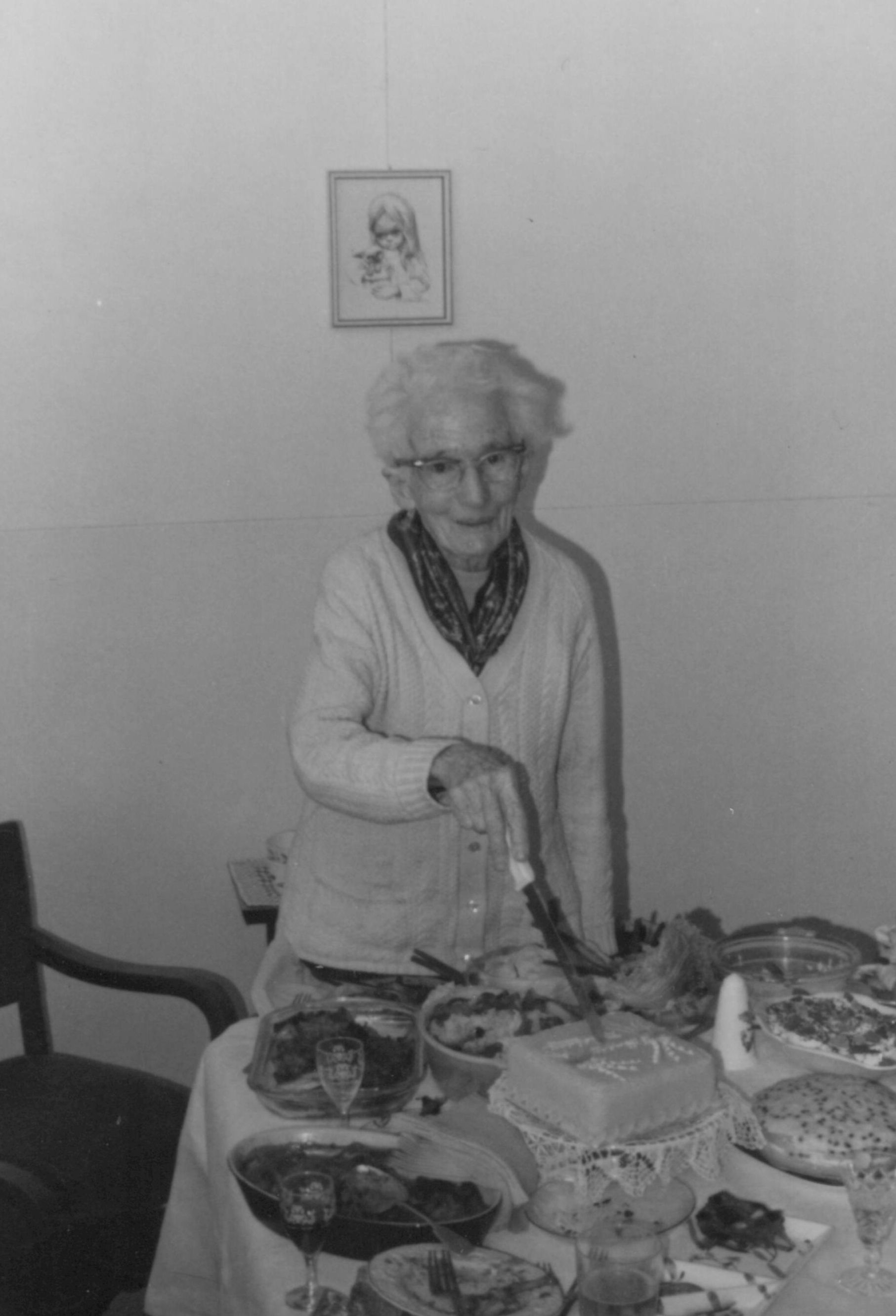 Obviously one of Edith's birthdays
