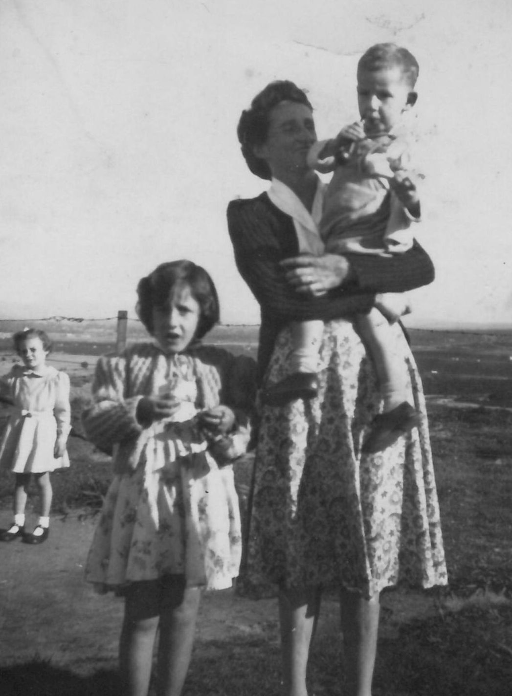 Judy, Florence and Peter
