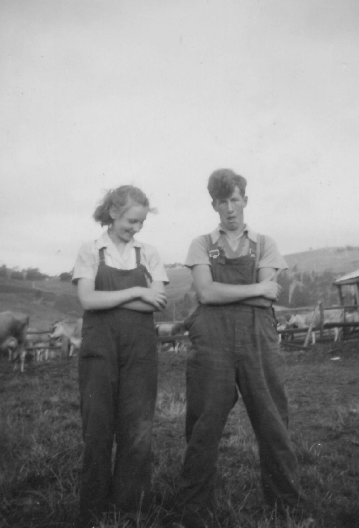 Probably Patricia Winn with George or Graeme Lakeman